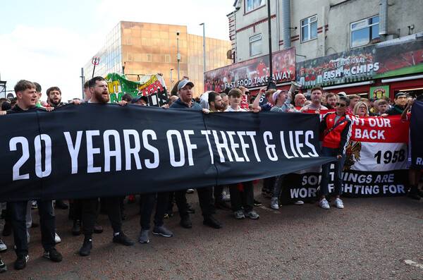 ▲ 맨체스터 유나이티드가 손에 쥔 것 없이 시즌을 끝냈다. 후벵 아모림 감독은 팬들을 향해 사과했다. ⓒ연합뉴스/REUTERS