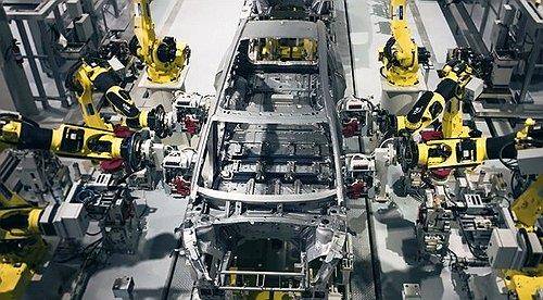 현대차그룹 메타플랜트 아메리카'(HMGMA)     (엘라벨[미 조지아]=연합뉴스) 미국 조지아주 서배너 엘라벨에 위치한 '현대차그룹 메타플랜트 아메리카'(HMGMA). 
    HMGMA는 로봇과 AI, 비전 기술을 융합한 스마트 조립 시스템으로 차체 공장의 자동화율을 100%로 끌어올렸다. 사진은 HMGMA 차체공장. 2025.3.30 [HMGMA 제공. 재판매 및 DB 금지]