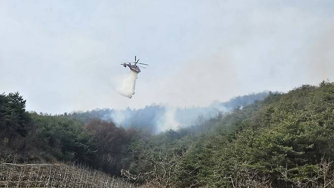소방헬기 [경북도소방본부 제공, 재판매 및 DB 금지]