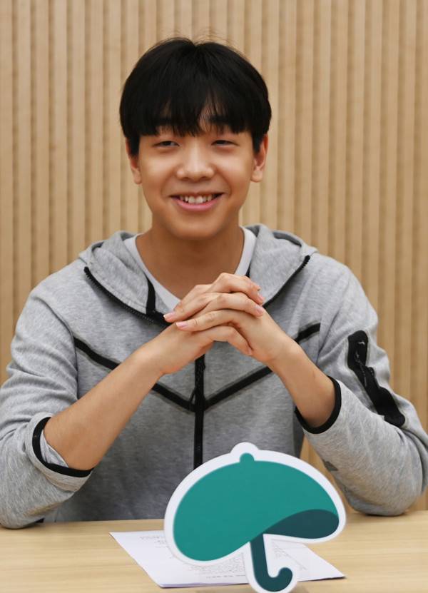 권하민 군이 충청투데이와 인터뷰를 하고 있다. 김주형 기자 kjh2667_@cctoday.co.kr