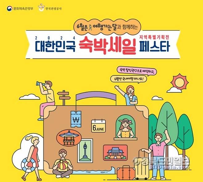 '2025 경북 숙박할인 대전' 포스터.