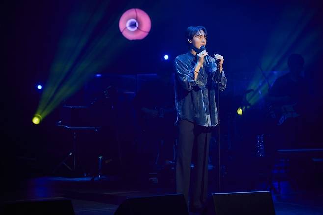 뮤지컬 배우 이해준이 지난 23~24일 단독 콘서트  ‘From Hae:ven’에서 1500여 명 팬들과 뜻깊은 시간을 보냈다. 사진 | EMK엔터테인먼트
