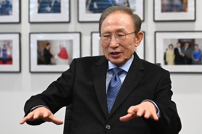 이명박 전 대통령/뉴스1