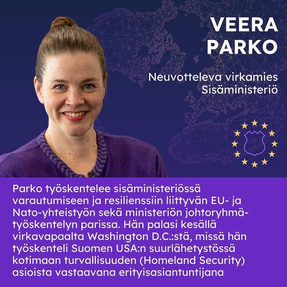 베라 파르코 핀란드 내무부 차관. 사진 페이스북 캡처