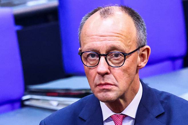 프리드리히 메르츠 독일 총리. 로이터연합뉴스