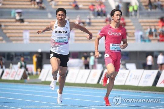 전력 질주하는 나마디 / 사진=연합뉴스