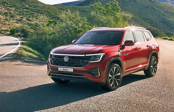미국에서 美친 존재감을 보여준 신형 아틀라스 [사진출처=폭스바겐]