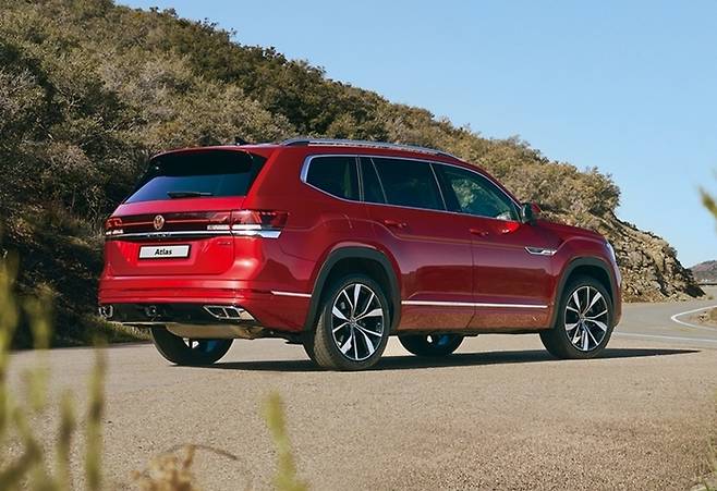 당당한 매력을 강조한 신형 아틀라스 [사진출처=폭스바겐]