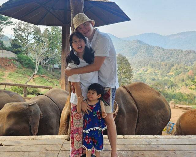 홍현희가 남편 제이쓴, 아들 준범이와 함께 가족 여행을 떠났다. / 홍현희 소셜미디어 캡처