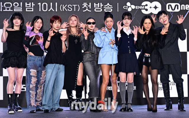 범접(BUMSUP) 9인(가비, 노제, 리정, 리헤이, 립제이, 모니카, 아이키, 허니제이, 효진초이) / 한혁승 기자(hanfoto@mydaily.co.kr)