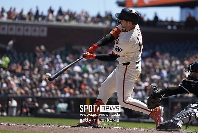▲ 샌프란시스코 자이언츠의 포수 패트릭 베일리.
