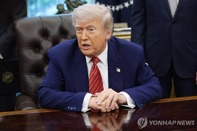 도널드 트럼프 미국 대통령 [EPA=연합뉴스 자료사진. 재판매 및 DB 금지]