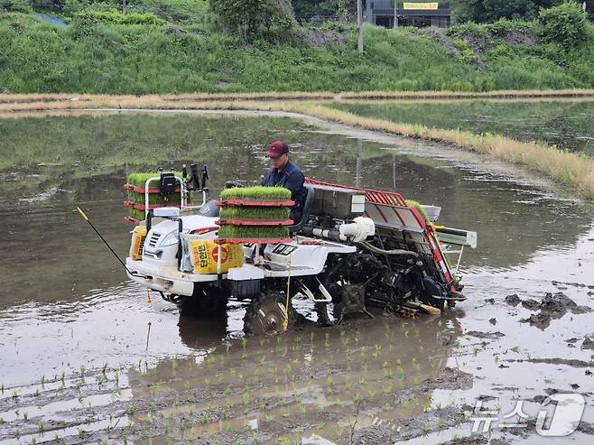자율주행 농기계 모습.(대전시 제공, 재판매 및 DB 금지)/뉴스1