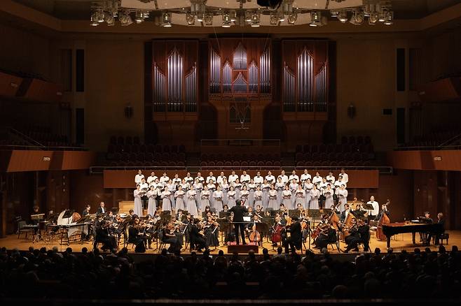 국립합창단 공연 모습(국립합창단 제공)