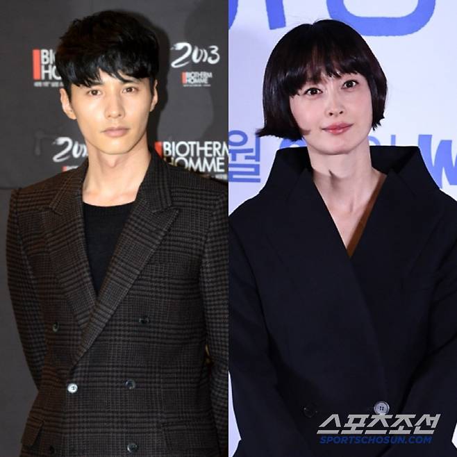 원빈(왼쪽), 이나영. 스포츠조선DB