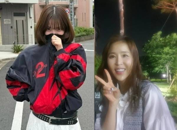 사진=카리나, 신지 SNS