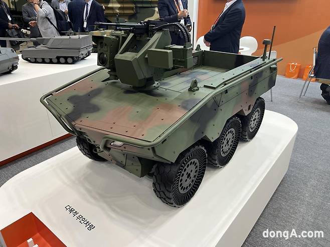 한화에어로스페이스 다목적 무인차량 아리온스멧