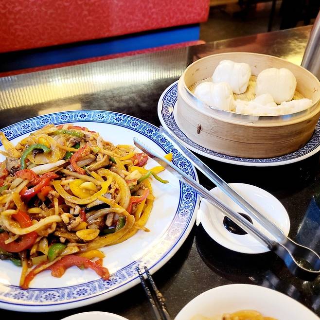 실시간 노총각 고추잡채