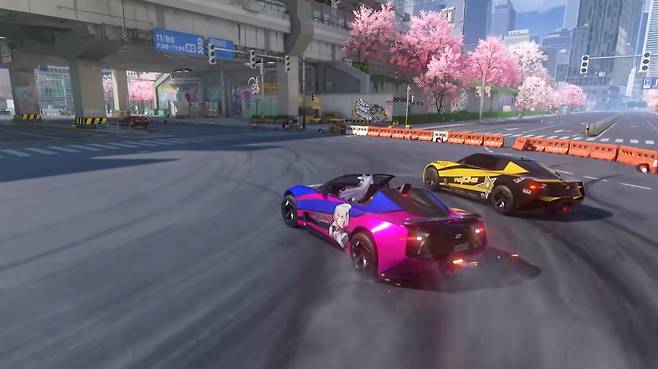 ▲ 도심에서 레이싱이라면 드리프트의 로망이 빠질 수 없지