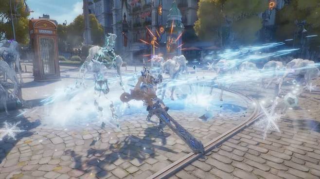 ▲ 게임플레이도 아닌 PV에서 프레임 드랍이 살짝 보였던 실버 팰리스