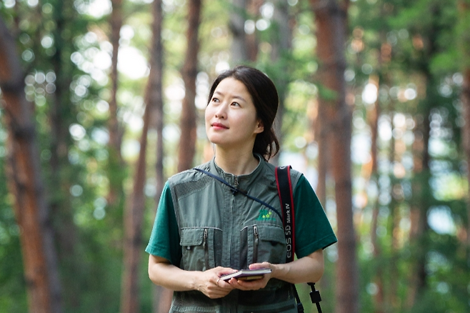 허태임 국립백두대간수목원 산림생태복원실 복원지원팀장. 마음산책 제공