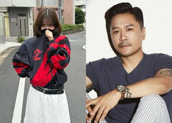 JK김동욱이 정치색 논란에 휩싸인 에스파 멤버 카리나를 격하게 환영했다. 사진은 정치색 논란에 휩싸인 에스파 카리나 모습과(왼쪽) 가수 JK김동욱 모습. /사진=카리나 인스타그램 캡처, JK김동욱 인스타그램 캡처