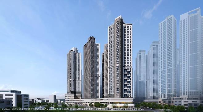 <대전 하늘채 루시에르 투시도>