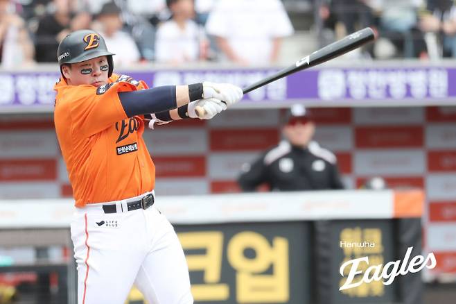 한화 내야수 안치홍. 한화