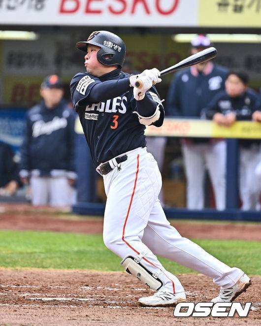 [OSEN=이석우 기자] 한화 안치홍. 2025.04.05 / foto0307@osen.co.kr