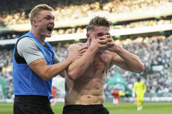 ▲ 이적설의 남자로 불리는 스포르팅CP 공격수 빅토르 요케레스. ⓒ연합뉴스/AP/EPA