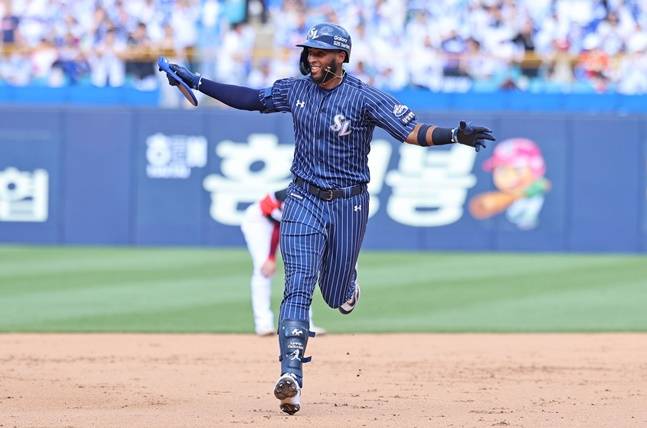 르윈 디아즈. /사진=삼성 라이온즈 제공