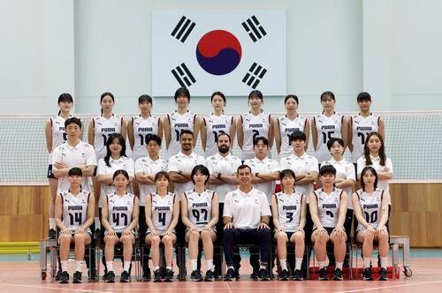 VNL 출격 앞둔 여자배구 대표팀 [대한배구협회 제공. 재판매 및 DB 금지]
