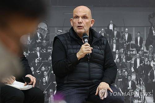 얍 판 츠베덴 서울시향 음악감독 [연합뉴스 자료사진]