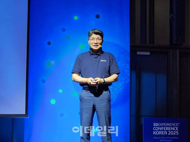 정운성 다쏘시스템코리아의 대표(사진=최연두 기자)