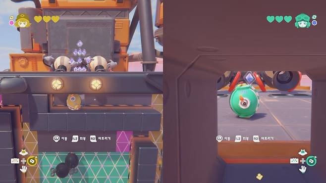 - 간헐적으로 카메라 줌이 당겨져 진행이 끊겼다