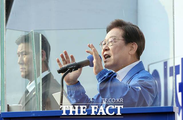 이재명 더불어민주당 대통령 후보는 "보수정권이 들어서면 꼭 대형참사가 벌어진다"며 역대 보수정권의 재난관리 실패와 국민생명 경시를 정면 비판했다. /배정한 기자