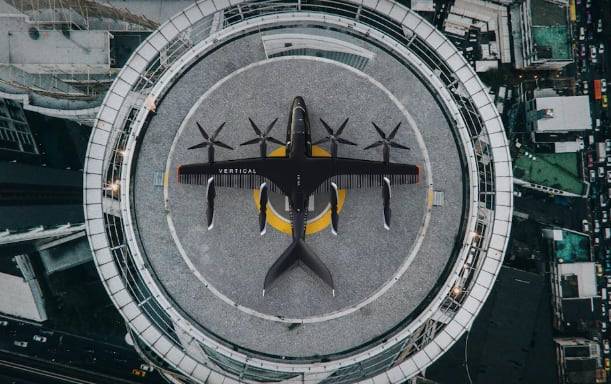 영국의 항공기업 버티컬에어로스페이스(Vertical Aerospace)가 개발한 전기 항공기 VX4. /버티컬에어로스페이스