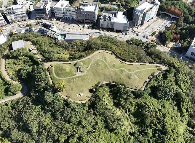 세종 한솔동 고분군. 국가유산청 제공