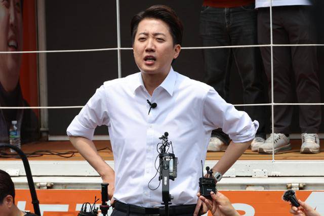 이준석 개혁신당 대선 후보.