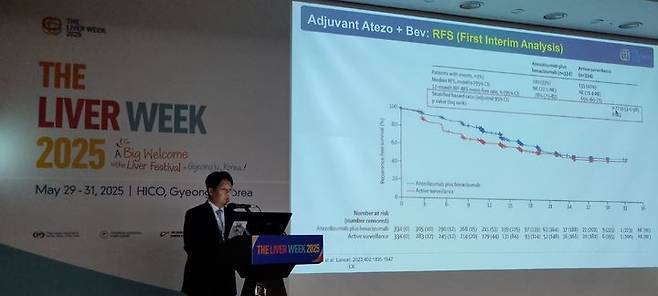 [서울=뉴시스] 지씨셀, Liver Week 2025서 이뮨셀엘씨주 임상 및 실사용데이터 발표 (사진=지씨셀 제공) 2025.05.29. photo@newsis.com *재판매 및 DB 금지