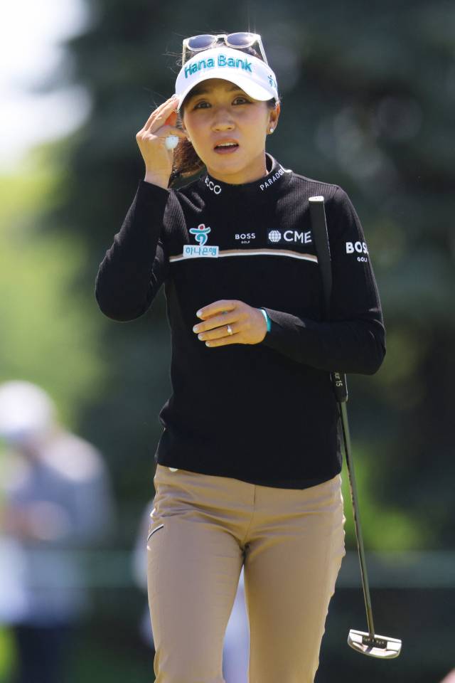 퍼트 준비하는 리디아 고. AFP연합뉴스