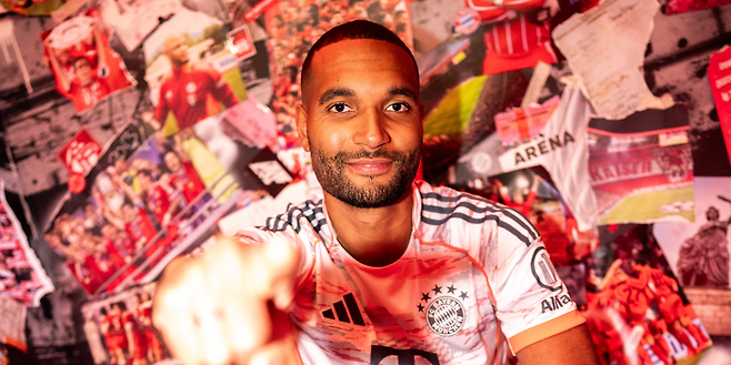바이에른 뮌헨에 입단한 요나탄 타. 뮌헨 홈페이지