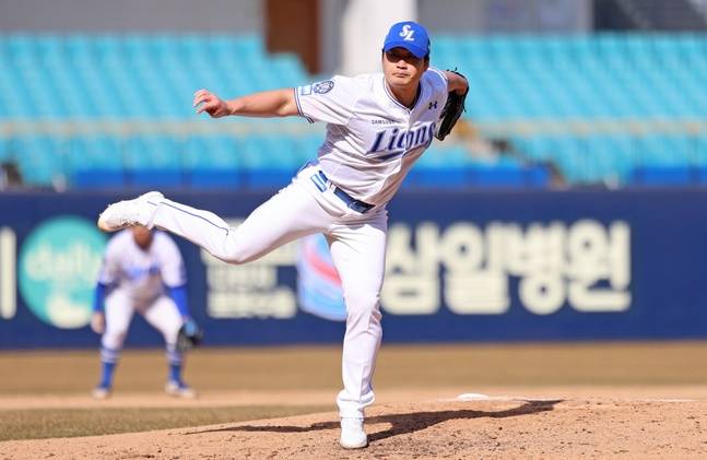 오승환. /사진=삼성 라이온즈 제공