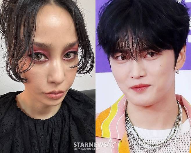 일본 가수 나카시마 미카(왼쪽), 가수 김재중 /사진=스타뉴스, 인스타그램