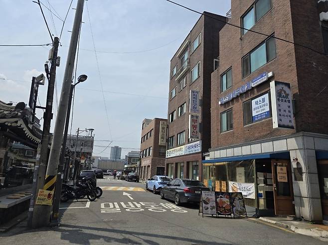 용산 정비창 전면 1구역 모습 [촬영 서미숙 기자. 재판매 및 DB 금지]