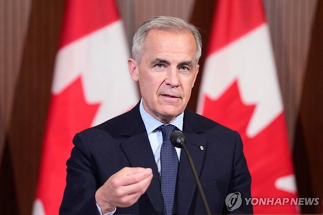 마크 카니 캐나다 총리 [AP 연합뉴스 자료사진. 재판매 및 DB 금지]