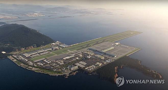 가덕도신공항 예상도 [부산시 제공. 재판매 및 DB 금지]