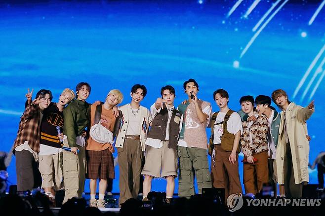 세븐틴 월드투어 '라이트 히어'(RIGHT HERE) 공연사진 [플레디스 엔터테인먼트 제공. 재판매 및 DB 금지]