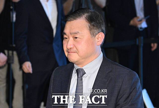 노태문 삼성전자 DX부문장 직무대행이 '2025 삼성호암상 시상식'에 참석하고 있다. /박헌우 기자