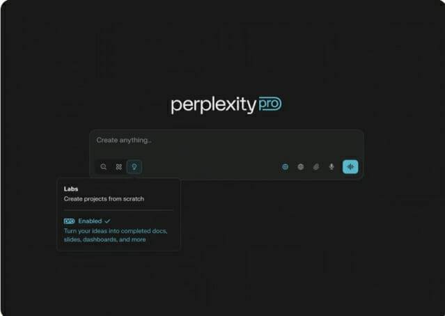 '퍼플렉시티 랩스' (사진=퍼플렉시티 뉴스룸)